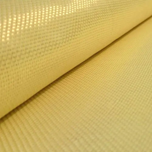 Yellow Plain Weave Bulletproof Aramid Fiber Fabric